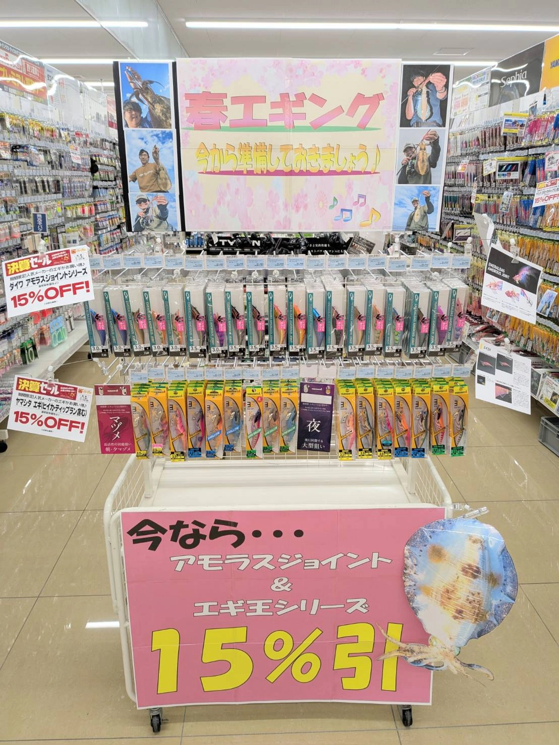 エギ王　１５％引　１